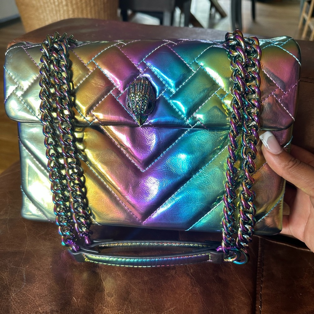 Brand new kurt Geiger hologram small shoulder purse